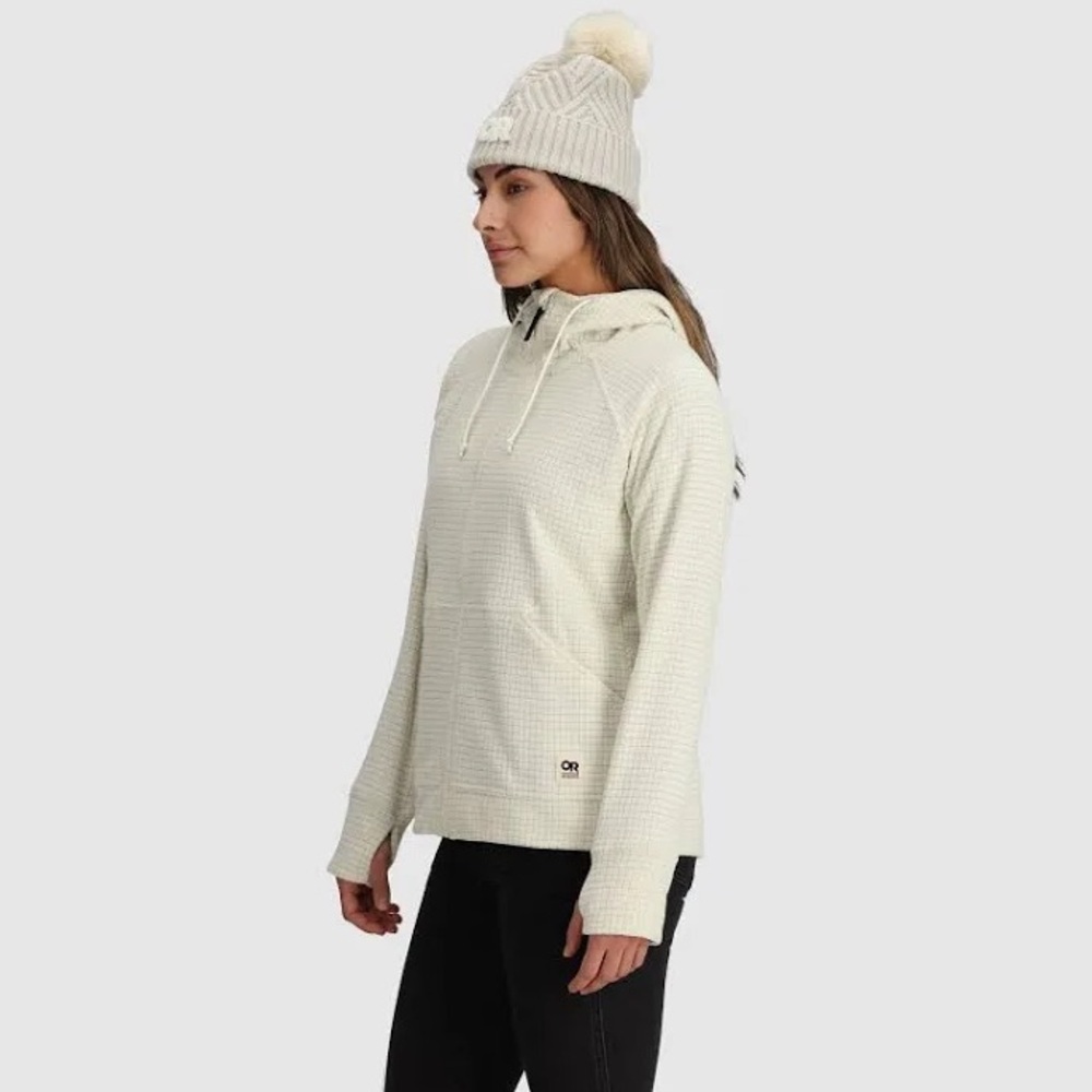 Outdoor Research Women's Cream Hooded Pullover